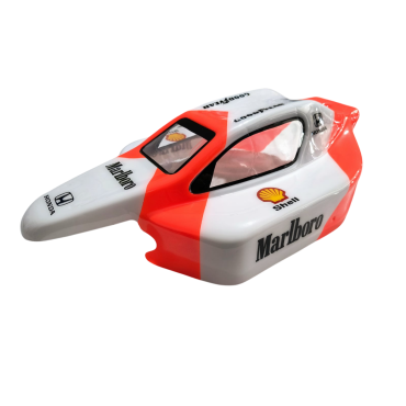 BOLHA PINTADA BK 7.5 MARLBORO LARANJA PARA BUGGY 1/8 INFERNO VE MP7.5 / 777 / GS / OFNA 9.5 LYNX LHP0685 PML
